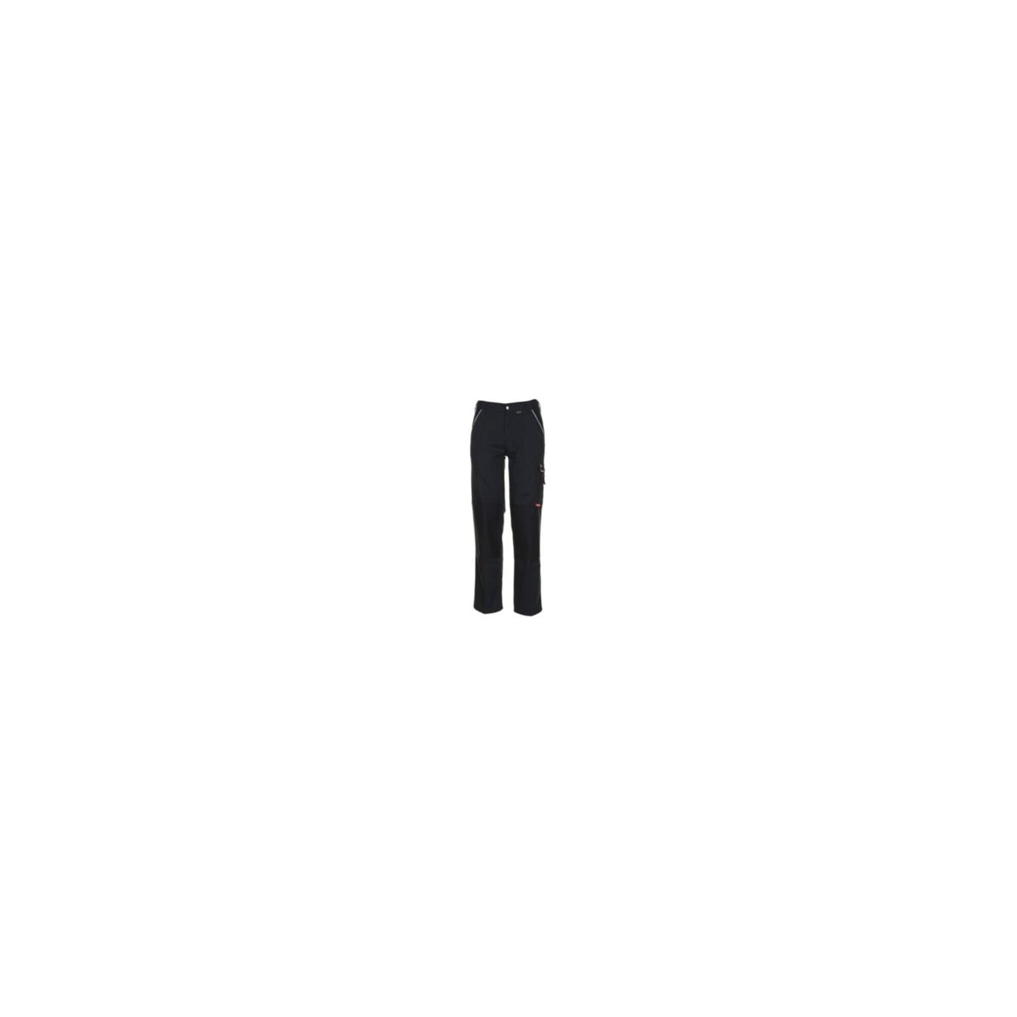 Planam Canvas 320 Arbeitskleidung Bundhose schwarz/schwarz 56 (2124056)