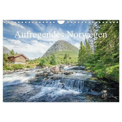 Aufregendes Norwegen (Wandkalender 2027 DIN A4 quer), CALVENDO Monatskalender