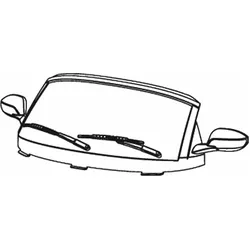 Jamara Windschutzscheibe Ride-on BMW Z4