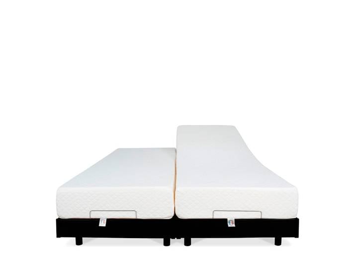 Ensemble matelas mémoire sommier 2x80x200