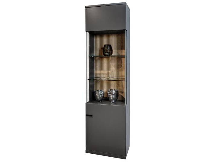 INVIVUS Vitrine Re. IMAGO, grau, Holznachbildung