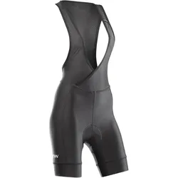 Northwave, Damen, Velohosen, Women's Active Bibshort (L), Schwarz, Grau