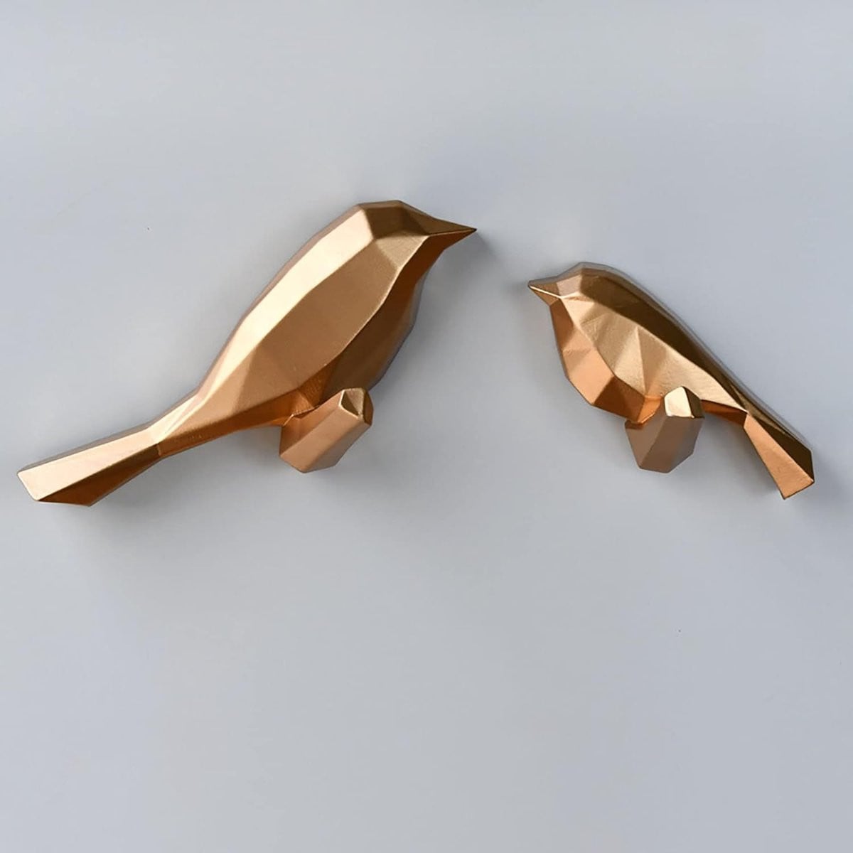 Decoratieve Wandhaak Hars Vogel Decoratie Goud