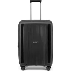 Epic Halo 4 Rollen Trolley 66 cm mit Dehnfalte, Koffer, Schwarz