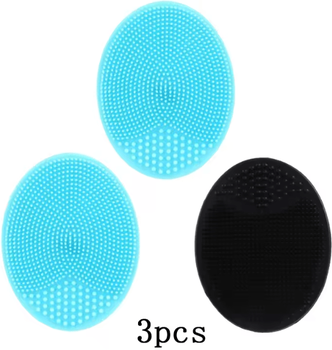 Inspire Essentials SoftCare Baby Silicone Hair Wash Brush And Facial Cleanser p