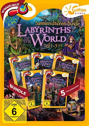 sunrise games - Labyrinths of the World 1-5 - Sammlereditionen Bundle - Preis vom 30.09.2026 09:01:18 h