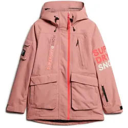 SUPERDRY ® Ski Ultimate Rescue Jacke - Damen   - 14 (42) Ash Rose (MIP)
