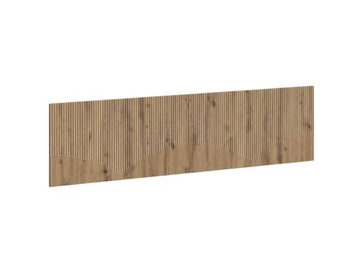 Makastle Wandmontiertes Kopfteil Artisan-Eiche 200x50 cm Holzwerkstoff