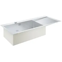 Grohe Spülbecken 31581SD1 116x52cm, Edelstahl, mit Abtropffläche, lh, links einbaubar