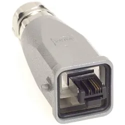Harting 3A-Steckverbinder, Elektronikkabel + Stecker