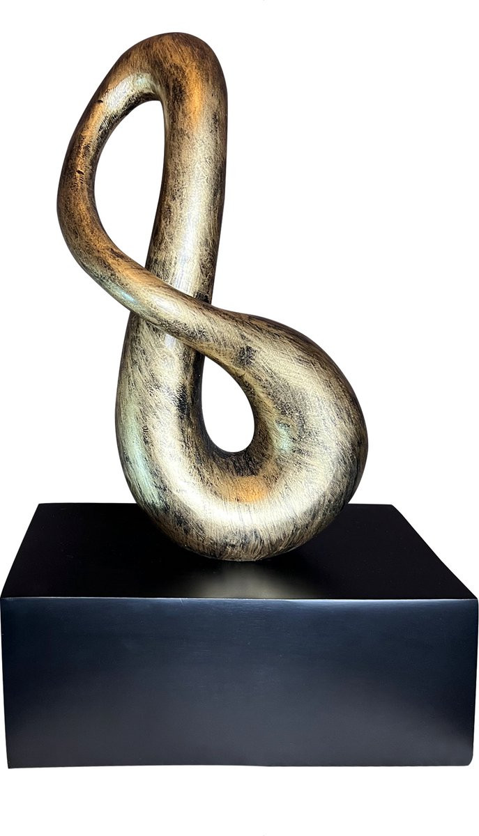 Infinity Handgemaakte Kunst As Urn voor Menselijk of Huisdier As - 3,5 liter