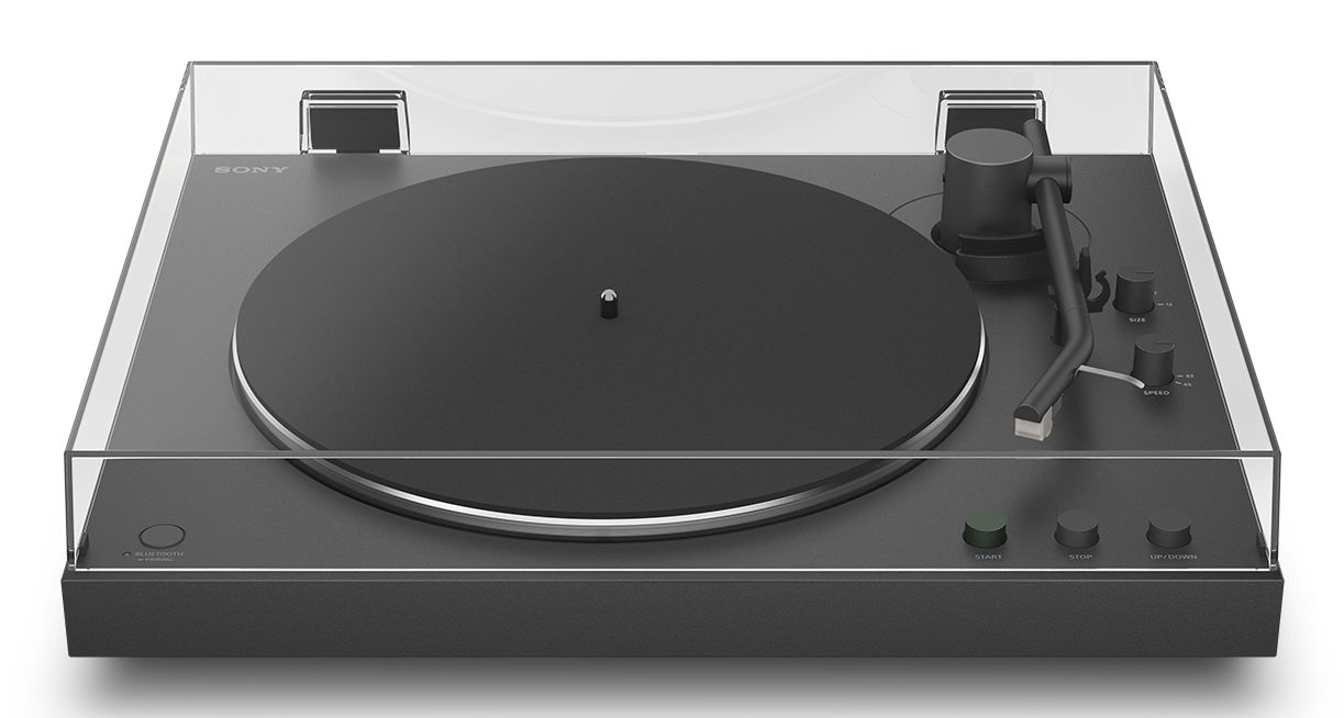 Sony PS-LX3BT Audio-Plattenspieler mit Riemenantrieb (Schwarz) PSLX3BT