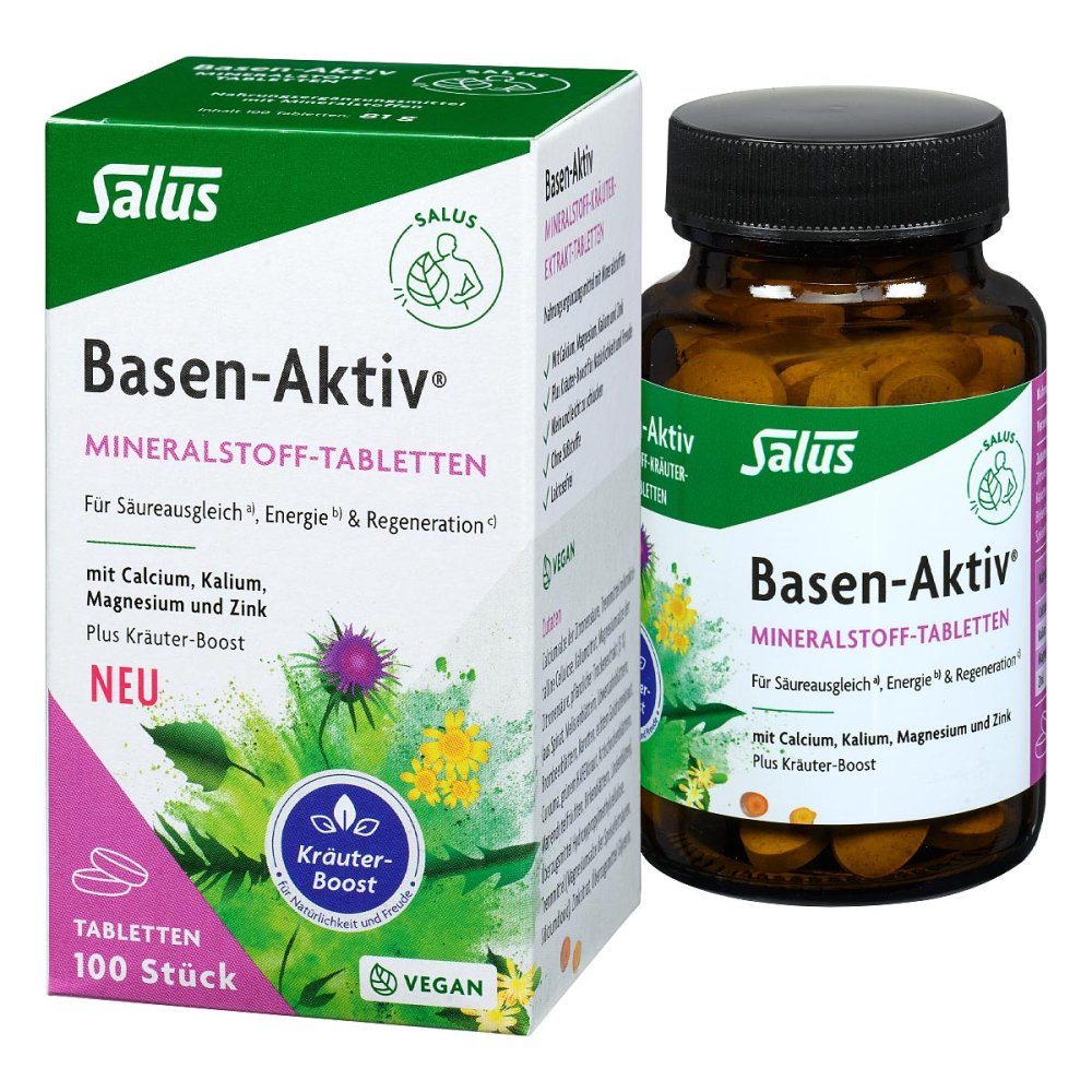 SALUS Pharma GmbH Basen-Aktiv Mineralstoff-Kräuter-Tabletten 18316005
