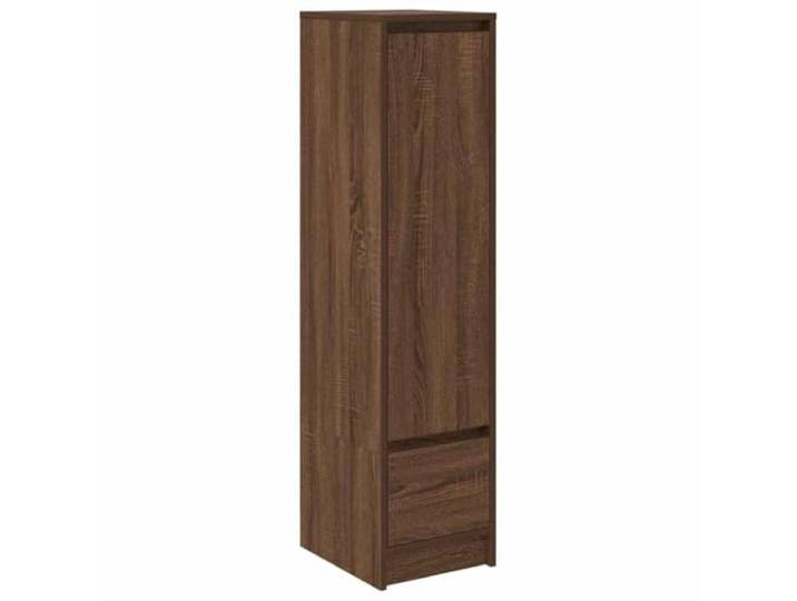 vidaXL Highboard Braun Eichen-Optik 29,5x34x119,5 cm Holzwerkstoff