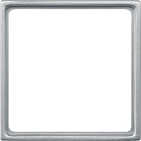 Zwischenring für genormte Kombieinsätze nach DIN 49075 aus Thermoplast, Rahmen aluminium, Retail