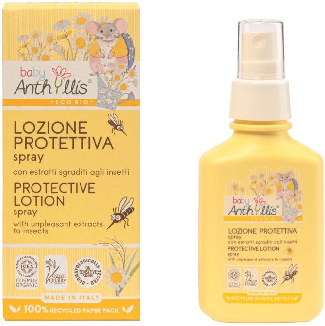 anthyllis Lozione Protettiva Spray Contro gli Insetti