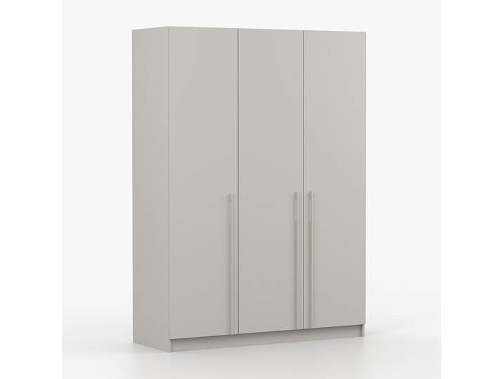imoebel24 Drehtürenschrank Rosa 3D 150/210/55, 3-türig, Kaschmir, 150x210x55 cm, Schlafzimmer, Kleiderschränke, Drehtürenschränke