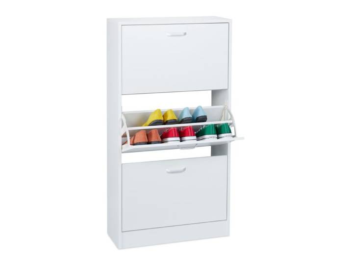 Relaxdays Schuhschrank Kipper
