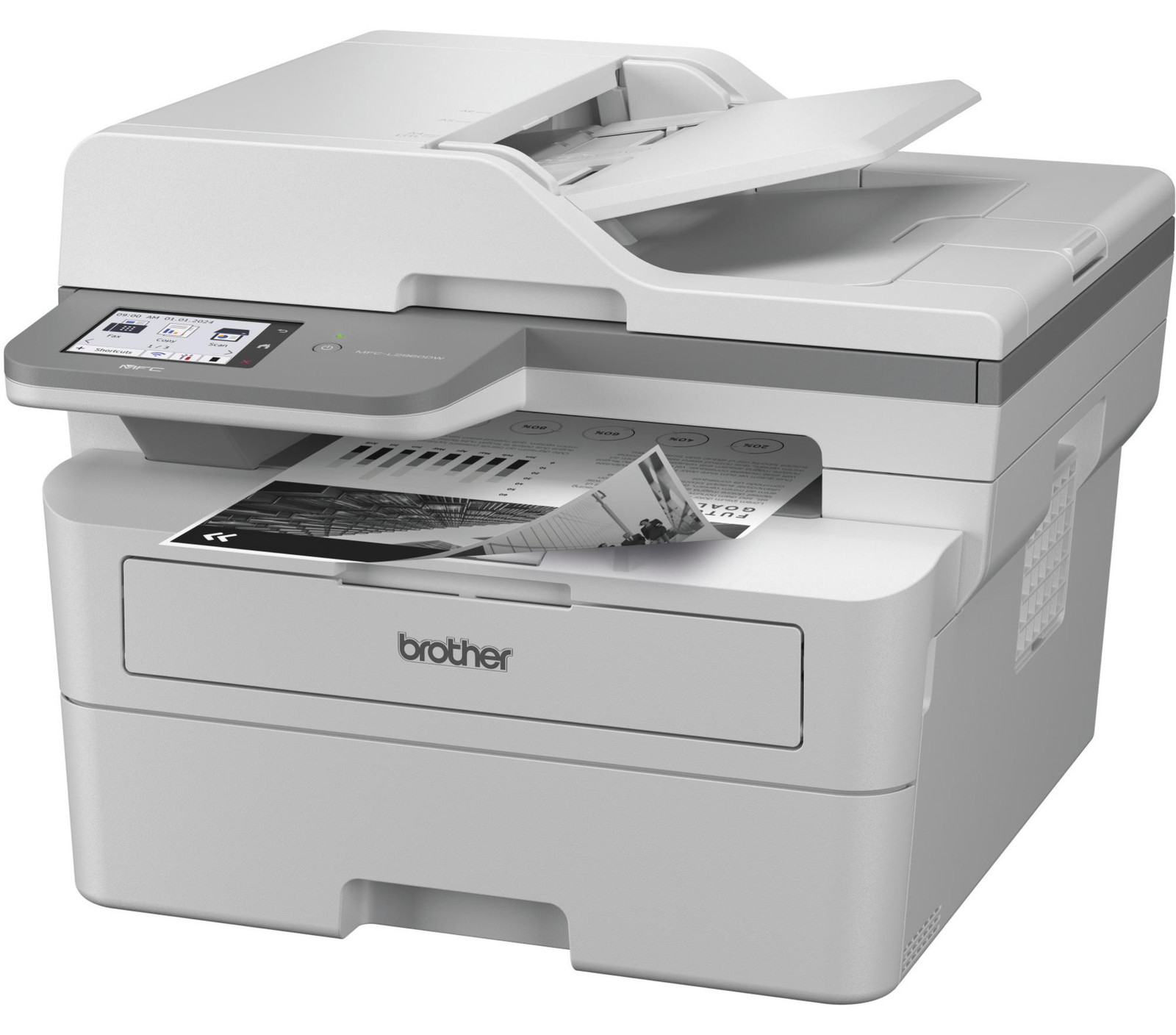 Brother MFC-L2960DWRE1 MFC-L2960DW 4-in-1 Laser Multifunctionele Printer Wit