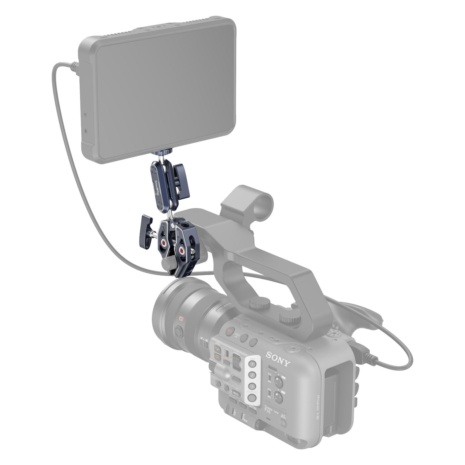 SmallRig Crab-Shaped Clamp with Ballhead Magic Arm 3757 (3757)