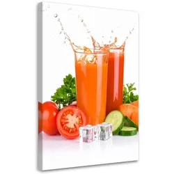 LEINWANDBILD Gemüsesaft Natur 70x100cm