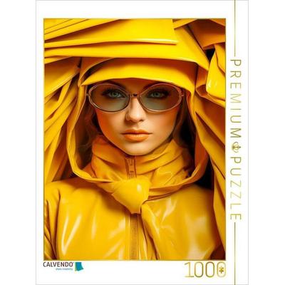 CALVENDO Puzzle Gelb - die Farbe der Wärme | 1000 Teile Lege-Größe 64x48cm Foto-Puzzle für glückliche Stunden