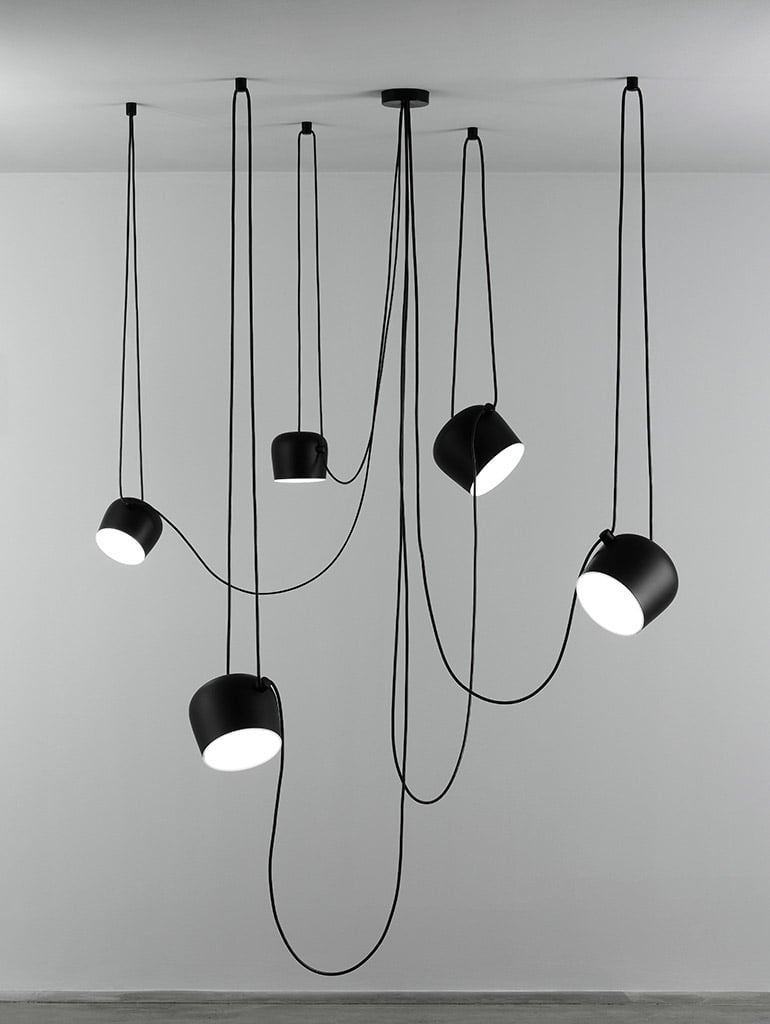 Flos Aim / Aim Small Pendelleuchte 5-flammig (weiß) weiß