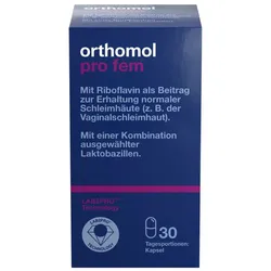 Orthomol Pro fem Kapseln 30 St