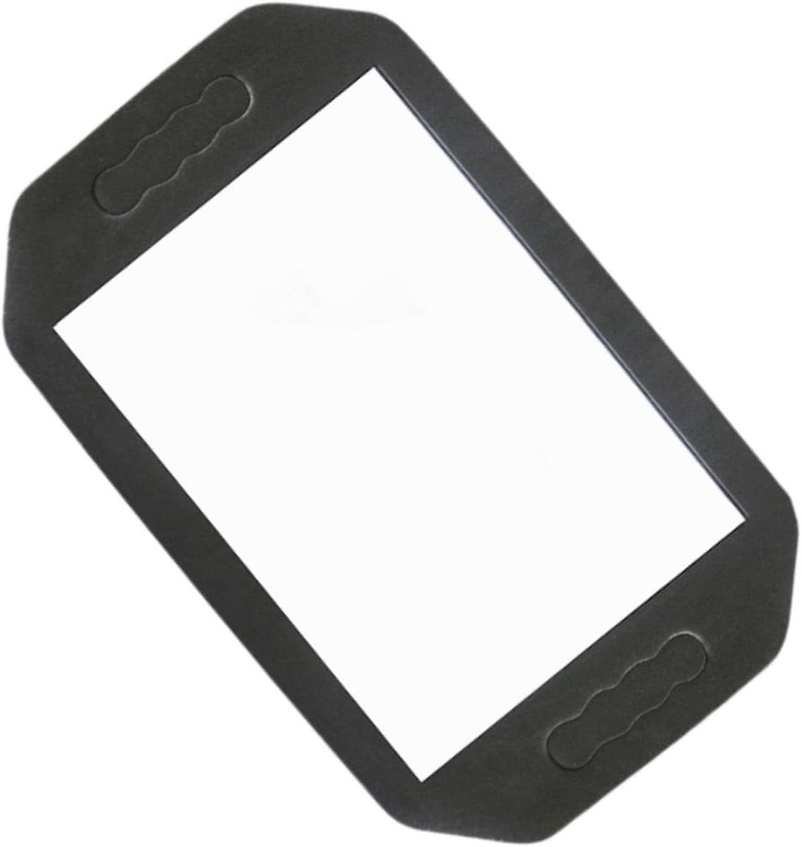 Zwarte handspiegel voor professionals - Draagbare kappersspiegel voor haarstyling - 41 x 25 cm