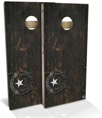 Skip's Garage Nevada Flag Vintage Outdoor Cornhole Board Set