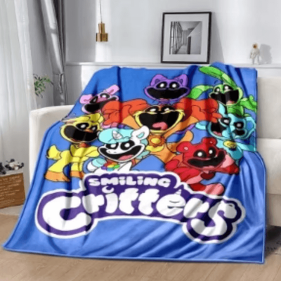 Inspire Curations CatNap DogDay 3D Cartoon Soft Kids Throw Blanket 4 75x100cm