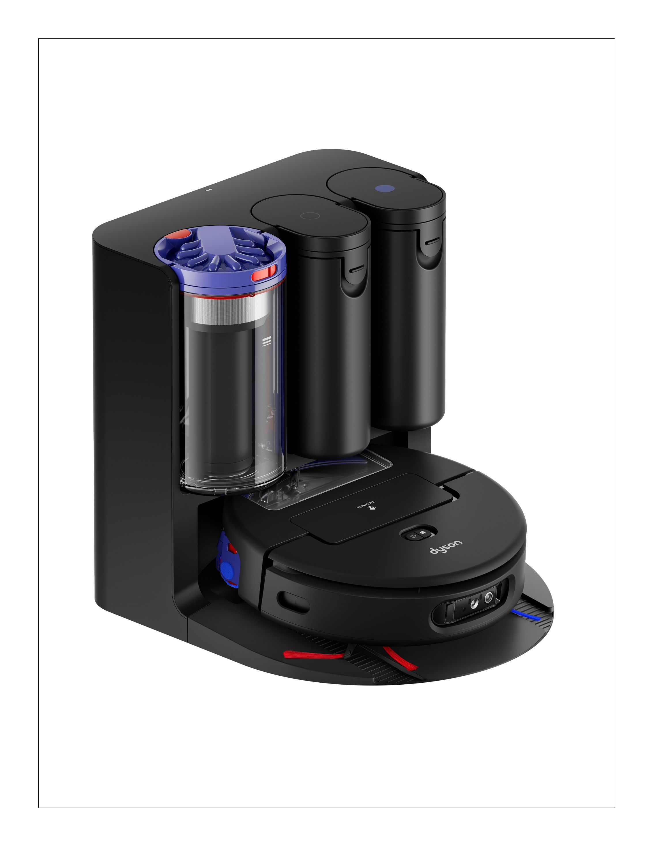 Dyson Spot+Scrub AI Saugroboter nass/trocken 140 min Akku 18000 Pascal Leistung (Schwarz) 586183-01
