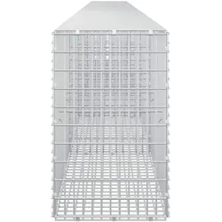 vidaXL, Steinkorb, Gabion mit 3,5 mm Draht und 5x2,5 cm Maschen 550x30x50 cm