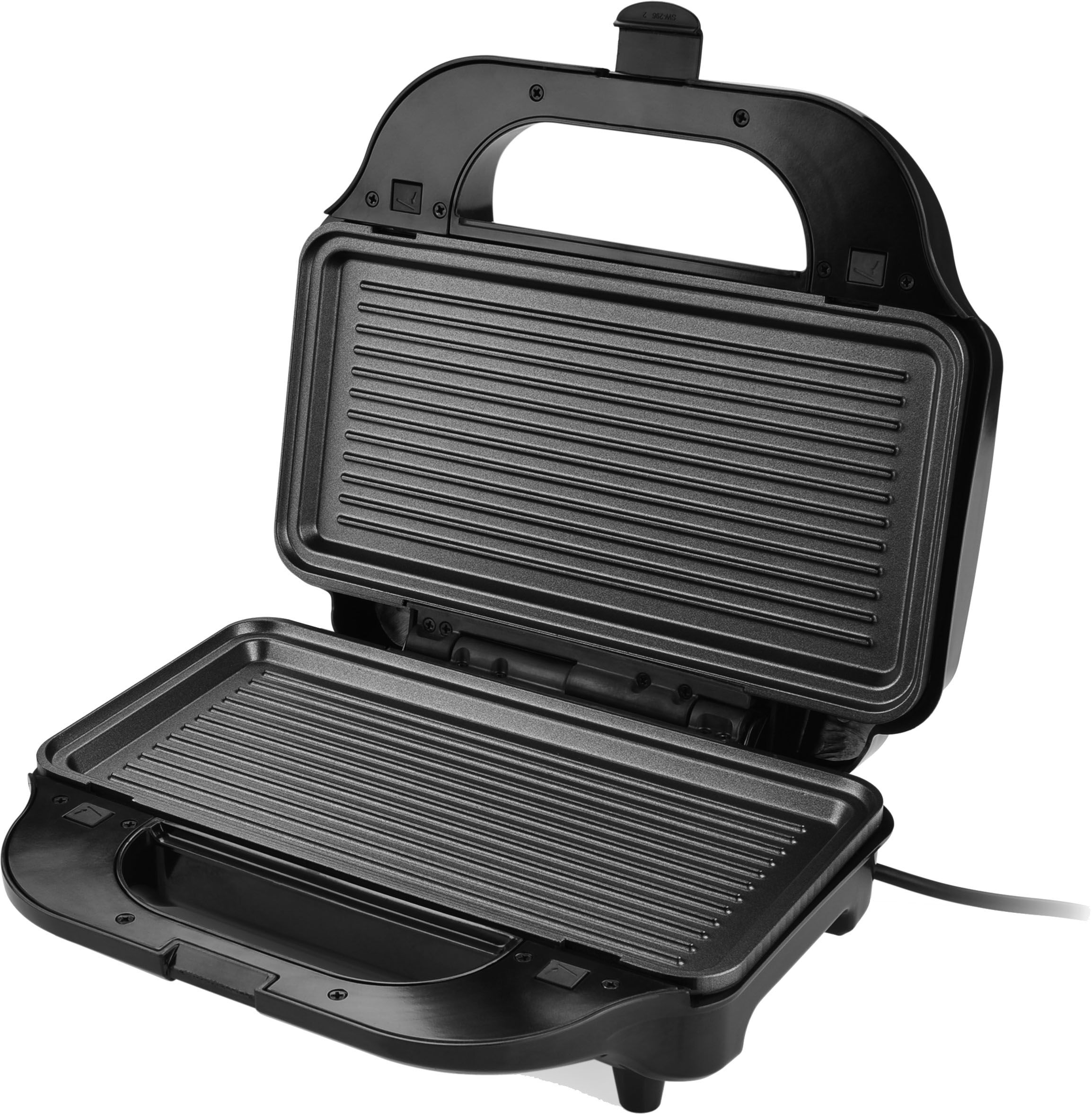 ETA Sandwichmaker "6in 1 SORENTO Plus ETA515190000", schwarz, B:29,5cm H:11,5cm T:25,5cm, Sandwichmaker