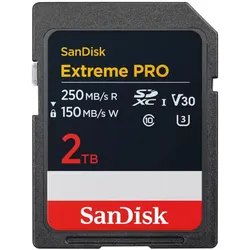 SanDisk Extreme PRO SDXC Speicherkarte 2 TB