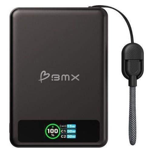 Rant BMX BMX SolidSafe 10K SOLID-State-Magnet-Powerbank, schwarz / 10000 mAh / 30 W / 2x USB-C (10000 mAh, 30 W) (BMX-B939-10-BL)
