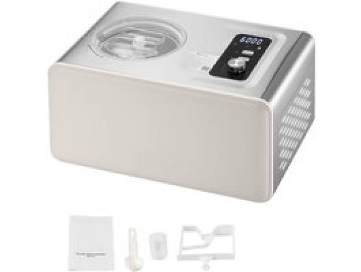 Sorbetière - DUOKU - SU-I84 - 2 L - Acier Inoxydable - 3 Modes de Fonctionnement