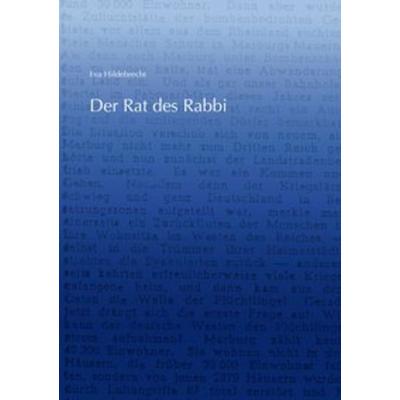 Der Rat des Rabbi, Taschenbuch von Eva Hildebrecht, Reichert, L, 978-3-95490-255-2