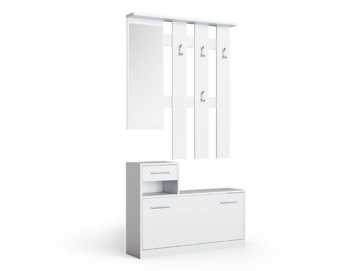 Vestiaire Billy 25x191cm Blanc Vicco 33201