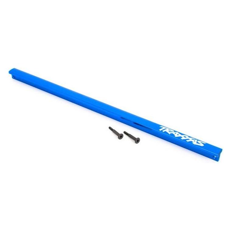 Traxxas chassis brace (t-bar) 6061-t6 alu blau + schrauben (TRX9523X)