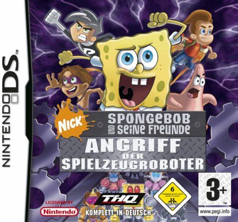 THQ - SpongeBob & seine Freunde - Angriff der Spielzeugroboter - Preis vom 09.10.2026 07:28:09 h