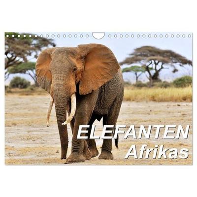Elefanten Afrikas (Wandkalender 2027 DIN A4 quer), CALVENDO Monatskalender
