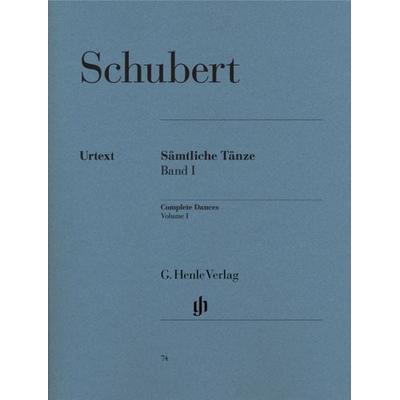 Franz Schubert - Sämtliche Tänze, Band I -