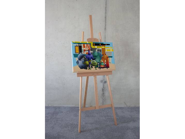 Image Monsters at Work 40 x 60 x 2cm Multicolore