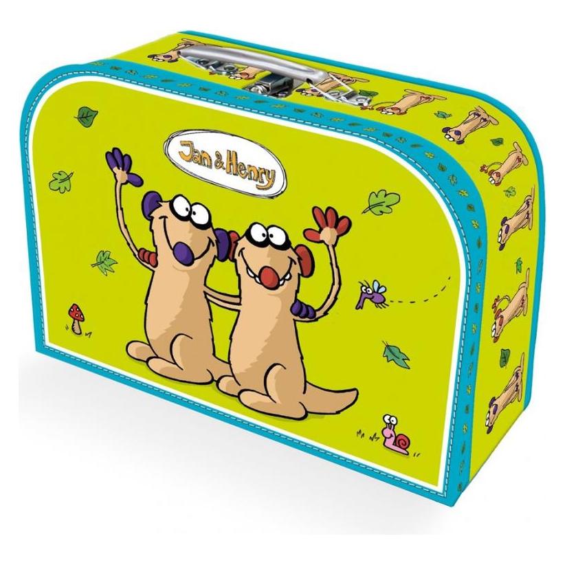 Magni TRÖTSCH Kinderkoffer Jan & Henry medium grün (57271250)