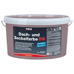 PUFAS Dach- + Sockelfarbe Havanna - 12,5 l Eimer