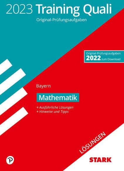 STARK Lösungen zu Training Abschlussprüfung Quali Mittelschule 2023 - Mathematik 9. Klasse - Bayern - Preis vom 11.10.2026 15:43:13 h