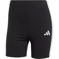 adidas Essentials 3-Streifen High-Waist kurze Leggings Damen JE1223 - black/white L