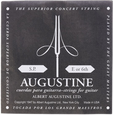 Augustine E-6 String Black Label