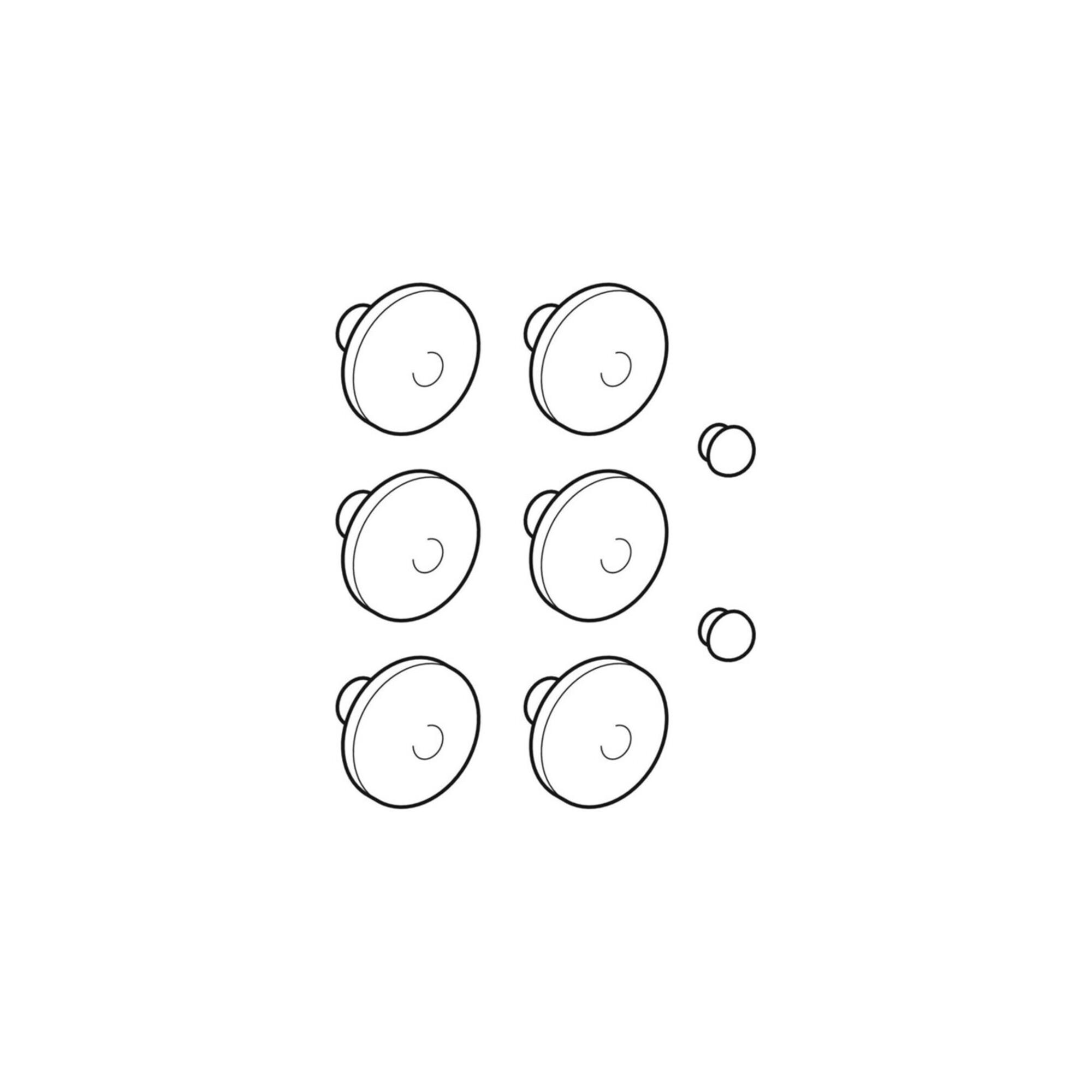 Geberit Puffer-Set Courreges/Mango für WC-Deckel (598028000)